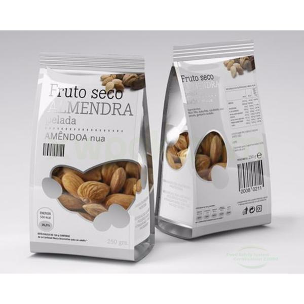 Food Grade Snack Stand Up Pouch Packaging / Resealable Stand Up Zipper Pouch