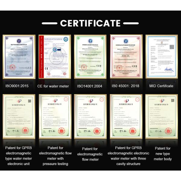 15mm Domestic Smart Digital Lora Remote Water Meter 3g Batch Control Water Meter