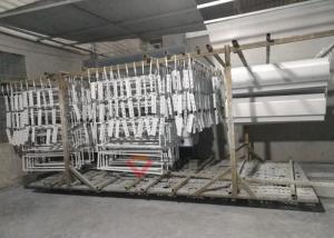 China Trolley For Metal Part Baking In Powder Coating Line Save Energy For Baking Room wholesale