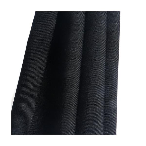 Chinese manufacturers 100% ocean-bound plastic bottles Recycled Polyester 150d2/2 Twill Gabardine