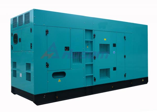Perkins Diesel Generator Set 500kVA For Factory , Waterproof Diesel Generator Set 