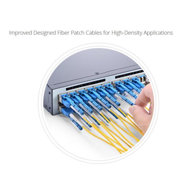 Data Center Hd Patch Lc To Lc Fiber Patch Cable Uniboot Push Pull Connector