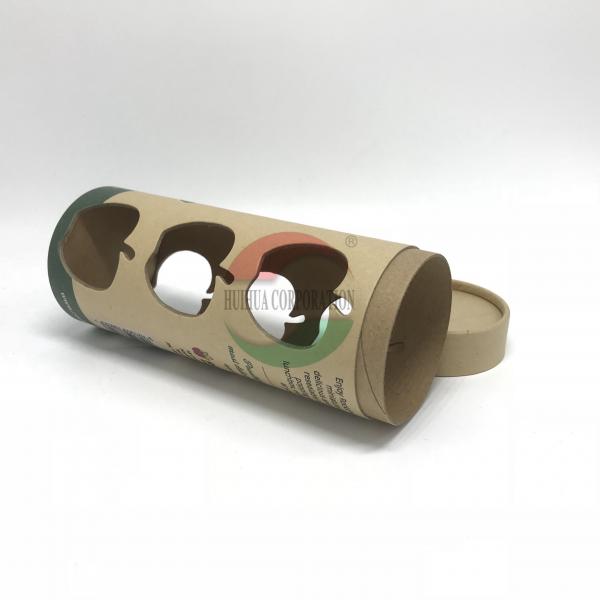 Quality Special Design Paper Tube Packaging With Window / Cardboard Paper Packaging for sale