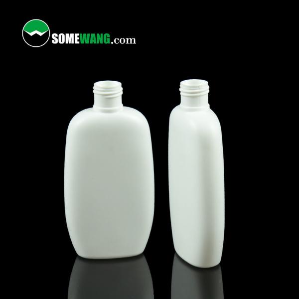 PE Flat Bottle 100ml 138ml 200ml Customized Cosmetic Bottle