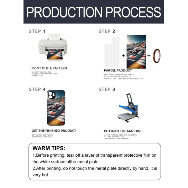 TPU Rubber Edge Phone Case Black / White / Transparent Cell Phone Sublimation Blanks