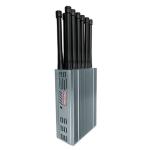 Mobile Phone Handheld 5G Signal Jammer 12Bands 12.0W Temperature Lower than 40℃
