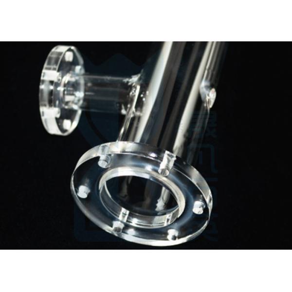 Morse 6.5 Sio2 2.2g/Cm3 Quartz Tube Flange