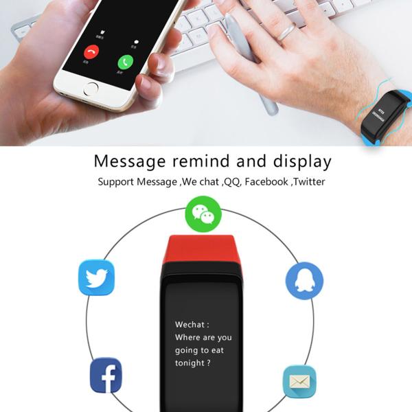 90mAh F1 Blood Pressure Smartwatch T500 Smart Watch IP67 For Apple Android Huami