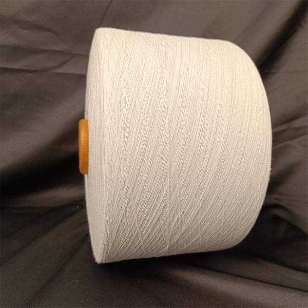 Ne 6/1 8/1 10/1 Optical White / Raw White Regenerated Cotton Yarn For Knitting Gloves