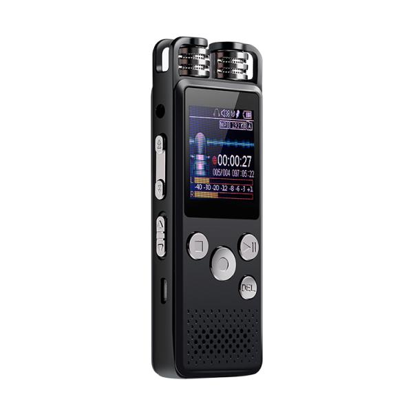 Professional Mini Audio Recorder X189 Voice Activated Digital Voice Recorder Microphones Noise Reduction Multi-language Menu