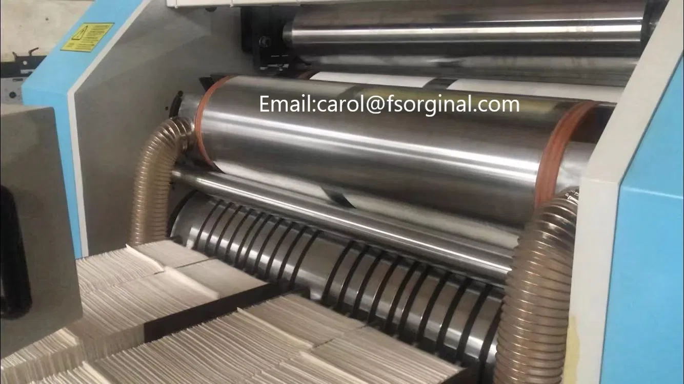 1-3ply Paper Dinner Napkin 1/8 Fold Machine Production Machinery