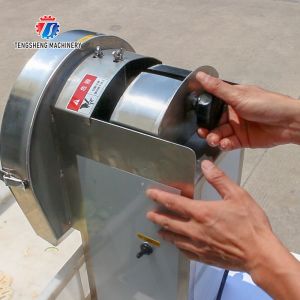 Small commercial vegetable cutting machine Vegetable and melon slicing, slicing