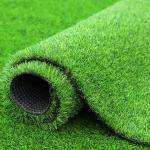 China Football Soccer Artificial Lawn Grass Synthetic Turf 16800 Density for sale