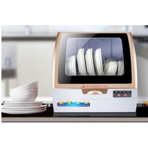 China 800W Home Countertop Dishwasher Mini Portable Dish Washing Machine wholesale