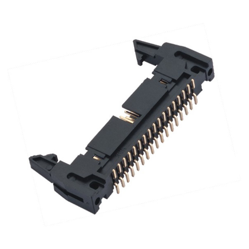 2.54mm Pitch Latch Header SMT Long Ears Circuit Board Power Connectors AU Or Sn