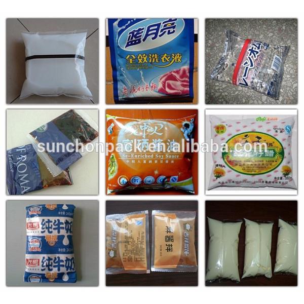 Automated Molasses / Gel Ice Pop / Jam Packing Filling And Sealing Machine