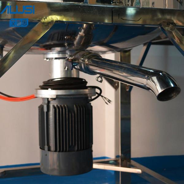 500L Small Liquid Soap Making Machine Liquid Detergent Mixer Shampoo Mixing Machine