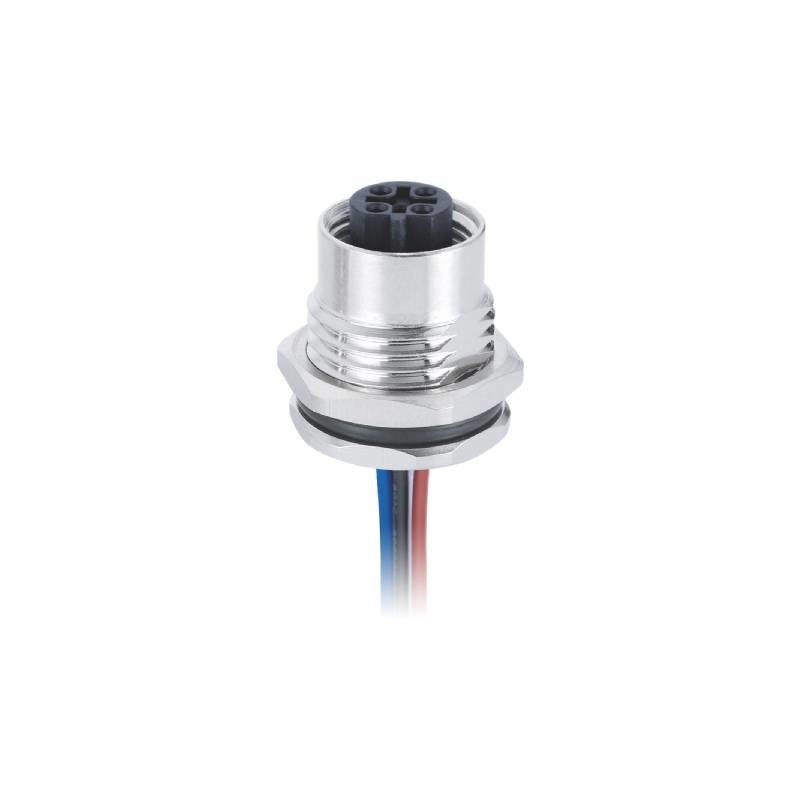 China Profibus Stainless M12 Circular Connector B Code PG9 Male Panel IP67 wholesale