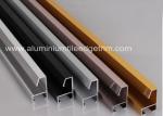 Customized Aluminium Picture Frame Mouldings Anodized Treatment Solid Structure