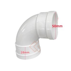 China 90 Degree Elbow PVC SCH80 2 4 For Industrial Application Pvc Pipe Fittings With High Pressure Pvc Pipe 90 Elbow 4 Inch U-pvc Fittings on sale