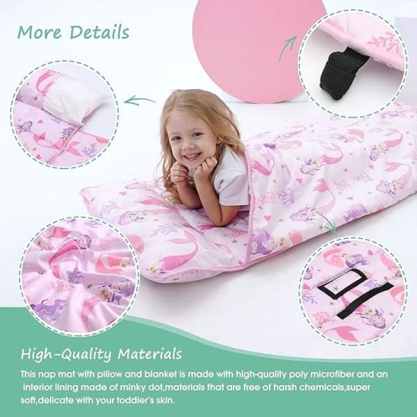 Machine Washable Customizable Nap Blanket For Kindergarten Nursery Nap Mat