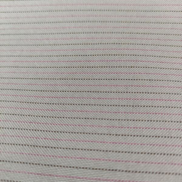 Medium Weight Suit and Workwear Fabric Polyester Cotton Like Dyed Yarn Stripe Fabric