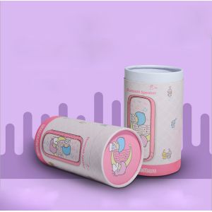 Custom printed round packaging gift cardboard paper tube box