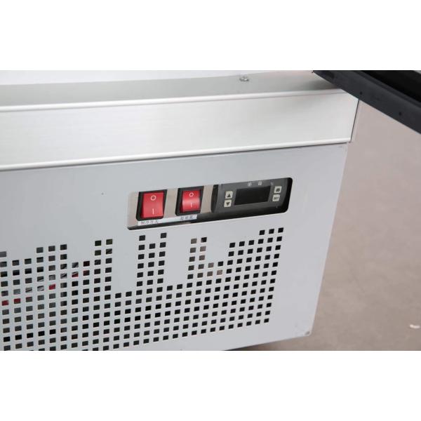 Straight - cooling automatic frost refrigerating frozen preservation horizontal island cabinet