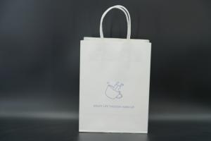 China Versatile Premium Custom Printed Paper Bags Biodegradable With Twisted Handles wholesale