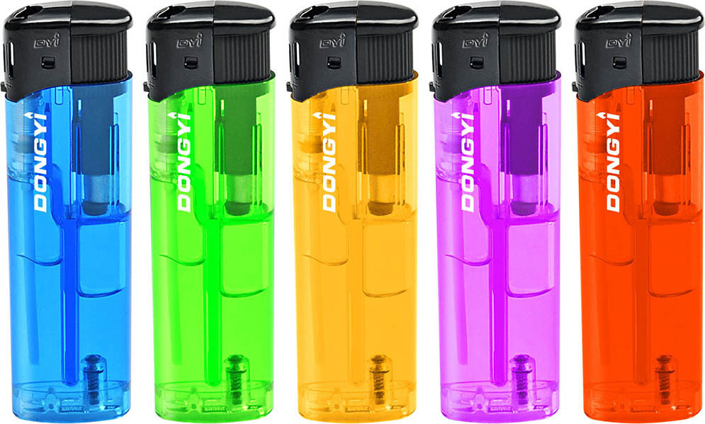 China 18/19kgs N.W/G.W EU Cigarette Electronic Lighter for Transparent Model NO. DY-007 wholesale
