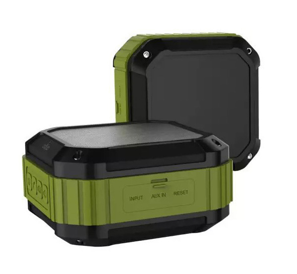 Mini Squre Waterproof Outdoors Sport Portable Bluetooth speaker 3W 500mAh With FM Radio