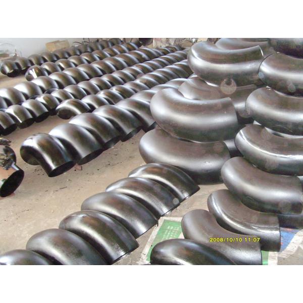 R1 R1.5 Ss Elbow 90 Degree 45 Degree Steel Pipe A234 Wpb Grey Painting Butt Weld