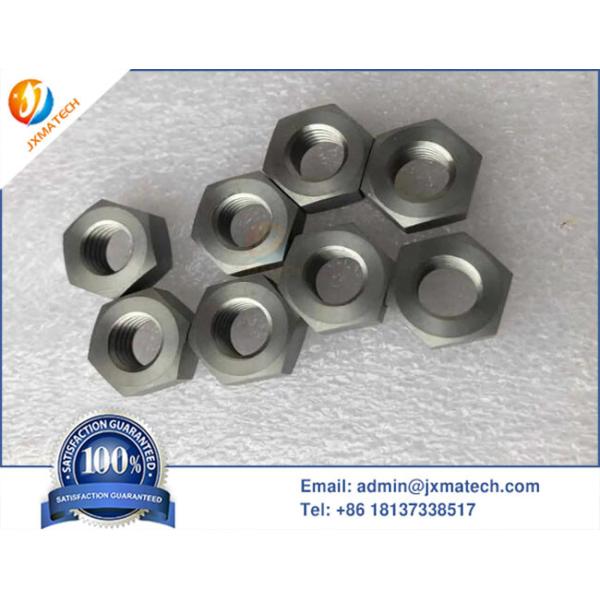 90% WNiFe WNiCu Machined Tungsten Alloy Bolts Nuts