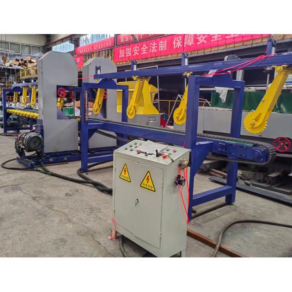 CNC Twin Vertical Band Saw sawmill equipment for cutting wood log into square timber