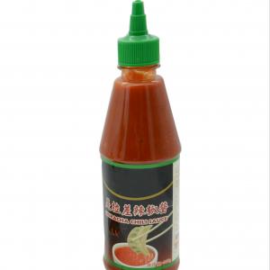 China Store Plastic Bottle Chili Powder Sauce Hot Spicy 482g*12bottles wholesale