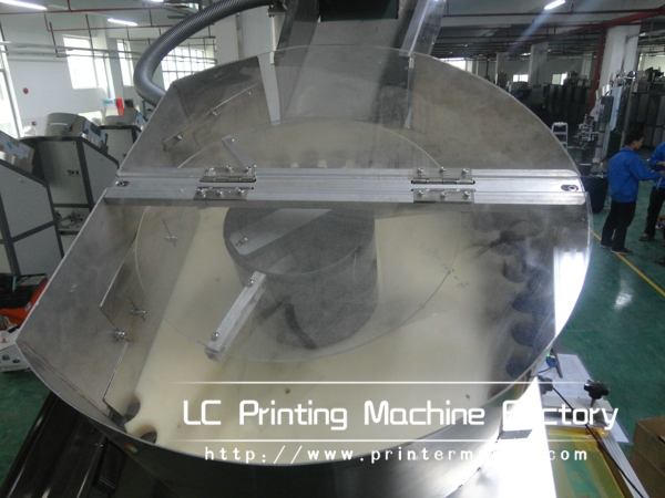 Automatic UV Screen Printer on Bottle Cap