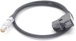 Lemo Rotatable Right Angle 2 Pin Female To D-Tap L Type Camera Power Cable For