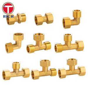China Brass Metal Thickened Joint Pipes And Fittings CNC Brass Water Purifier Pipe Fittings on sale