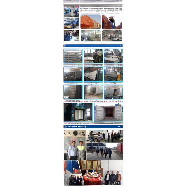 5ft Dry Cargo Storage Container Portable Mini Shipping Container 5 Feet Length CSC Certified Steel Material