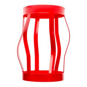 China 345mm ID Slip On Casing Spiral Rigid Centralizer on sale