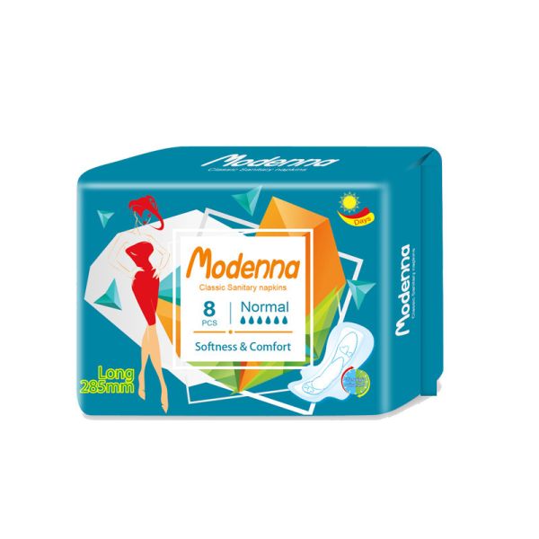 OEM Organic Sanitary Towel Pads Menstrual Super Absorbent Custom