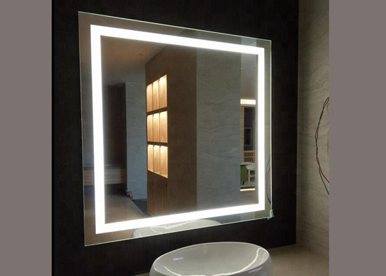 Illuminated Smart LED Bathroom Mirror Energy Saving With Smart Touch Switch