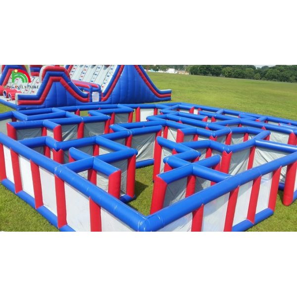 Customized Inflatable Obstacle Course Inflatable Maze Games Inflatable Labyrinth