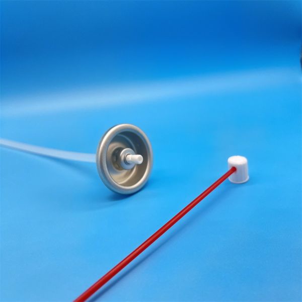 Metered-Dose WD-40 Lubricant Valve for Calibrated Application and Usage Tracking with Digital Counter.