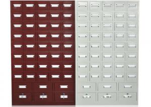 China Antique Chinese Medicine Cabinet , Metal Pharmacy Cabinet 0.6-1.5mm Thickness wholesale