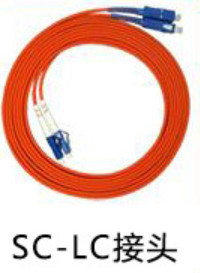 China LSZH PVC Jacket LC SC Patch Cord OM2 Duplex Multimode 0.9mm / 2.0mm / 3.0mm Diameter wholesale