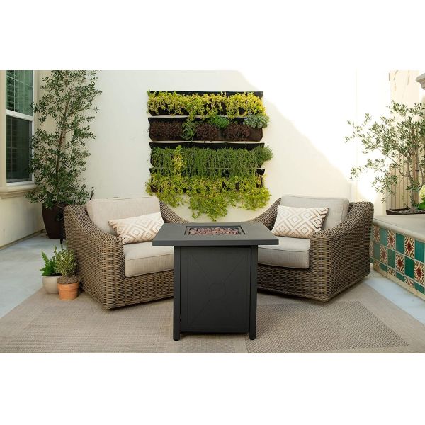 50000 Btu Outdoor Gas Firepit Brazier Table Customized Size And Color