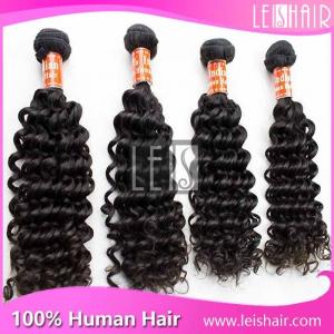 China hot selling hair products Indian deep curly virgin hair wholesale
