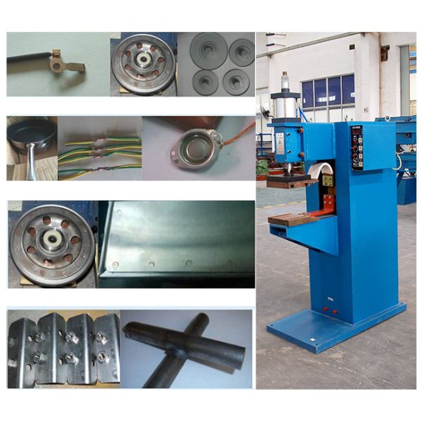 Pneumatic Spot Projection Resistance Welding Machine For Nut Screw Cap Bolt