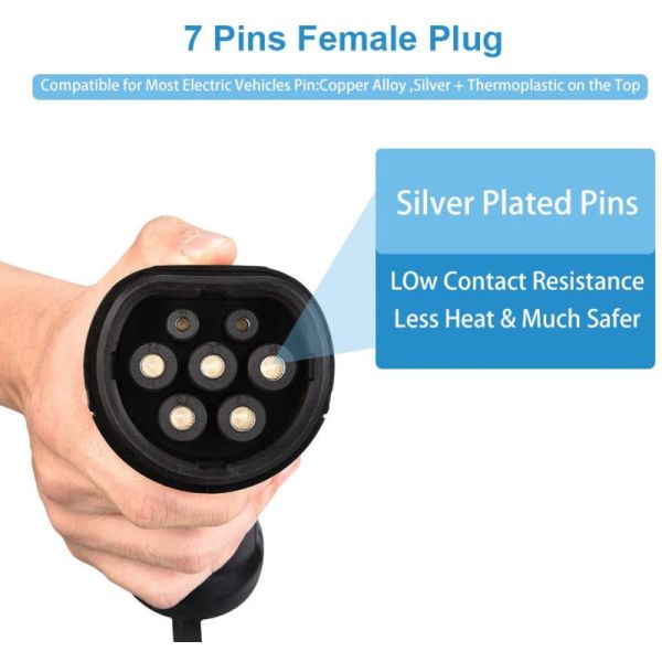 Home 16A 32A Portable EV Charging Station 7kw Type 2 Charger CE Plug